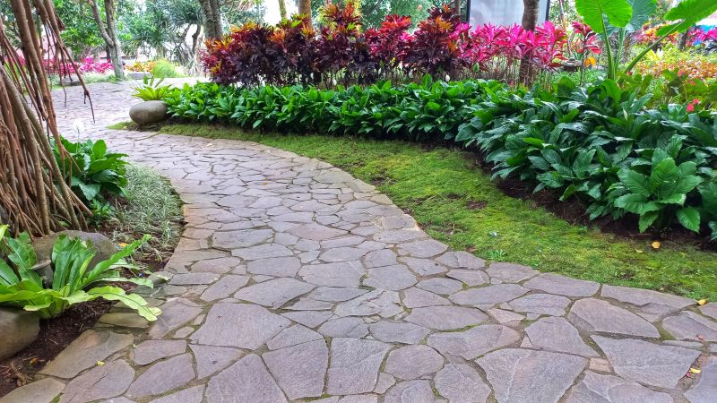Natural Stone Paver Hardscape
