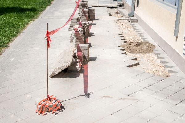 Stone Patio Replacement in Green Valley