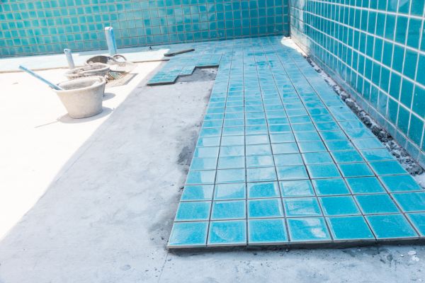 Pool Flooring Installation in Green Valley
